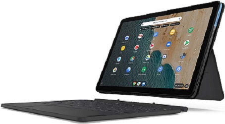 TABLET LENOVO IDEAPAD DUET CHROMEBOOK 10,1" 4+128GB WI-FI BLACK + CUSTODIA CON TASTIERA BLACK ITALIA
