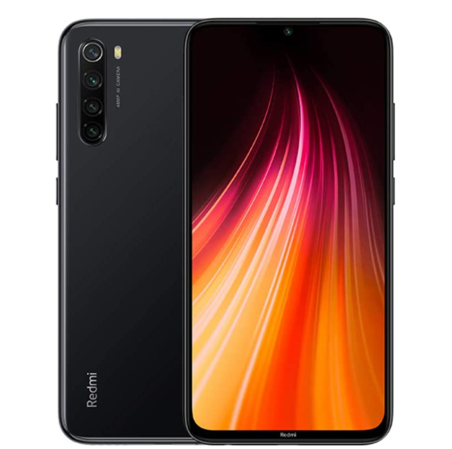CELLULARE XIAOMI REDMI NOTE 8 4+64GB DUOS SPACE BLACK ITALIA