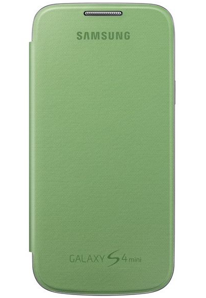COVER PER SAMSUNG GALAXY S4 MINI FLIP GREEN BULK