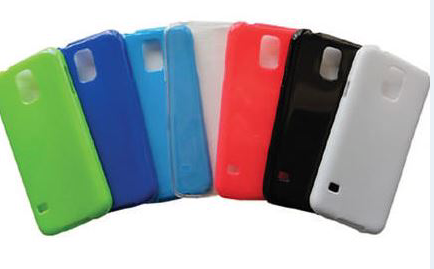 CUSTODIA PER SAMSUNG GALAXY S5 G900 IN TPU PATRICK SHELL-S5A LIGHT BLUE