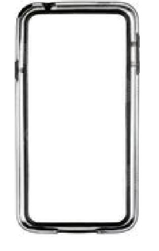 CUSTODIA PER SAMSUNG GALAXY S5 G900 BUMPER PATRICK FRAME-S5N BLACK