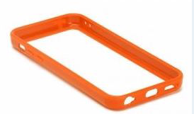 CUSTODIA PER SAMSUNG GALAXY S5 G900 BUMPER PATRICK FRAME-S5O ORANGE