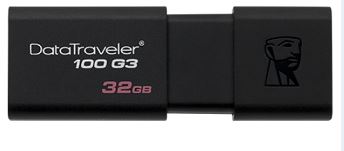 MEMORIA USB 32GB 3.0 KINGSTON DT100G3/32GB