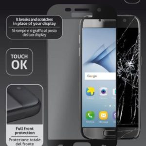 VETRO PER SAMSUNG GALAXY A3 2017 ANTIURTO CELLULAR LINE TEMPGCABGALA317K
