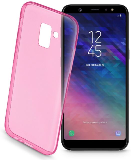 CUSTODIA PER SAMSUNG GALAXY A6+ 2018 CELLULAR LINE COLORCGALA6PL18P PINK