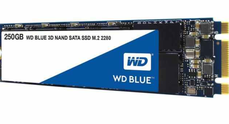HARD DISK M.2 SSD 250GB WESTERN DIGITAL SOLID STATE BLUE 3D WDS250G2B0B