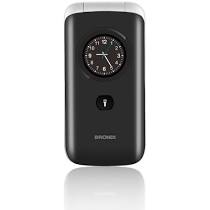 CELLULARE BRONDI AMICO CLOCK DUOS BLACK / SILVER ITALIA