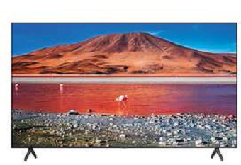 TV LED 75" SAMSUNG 4K UE75TU7072 SMART TV EUROPA BLACK