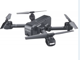 DRONE QUADRICOTTERO RADIOCOMANDATO A DISTANZA CON CAMERA HD ITEKK ICARO NERO ITALIA