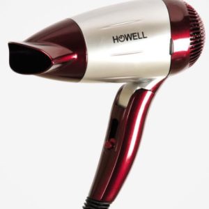 ASCIUGACAPELLI DA VIAGGIO HOWELL CON BEAUTY CASE 1600W HPT1603