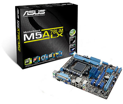 MAINBOARD AMD SAM3 ASUS M5A78L-M LX3 PCI-E