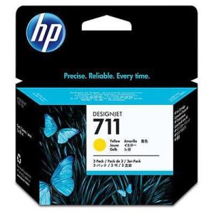 CARTUCCIA HP CZ136A YELLOW 29ML KIT 3PZ