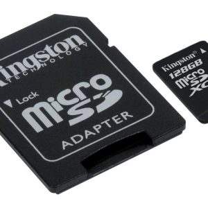 MEMORY CARD MICRO SD/TRANSFLASH 128GB KINGSTON CLASSE 10 SDCS/128GB