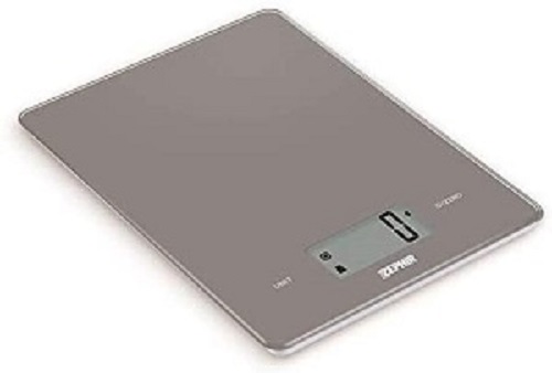 BILANCIA DIGITALE PESA ALIMENTI ZEPHIR 5KG IN VETRO ZHS438