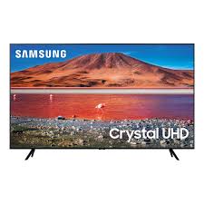 TV LED 55" SAMSUNG 4K UE55TU7072 SMART TV EUROPA BLACK
