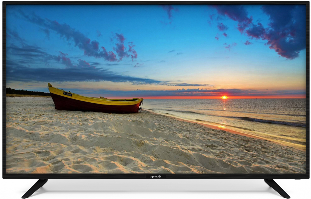 TV LED 50" ARIELLI 4K LED-50A214UHD SMART TV ITALIA BLACK