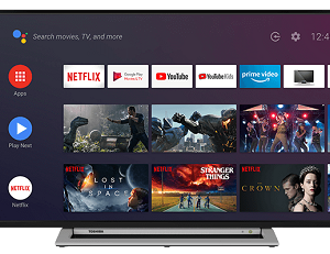 TV LED 55" TOSHIBA 4K 55UA3A63DG SMART TV ANDROID EUROPA BLACK