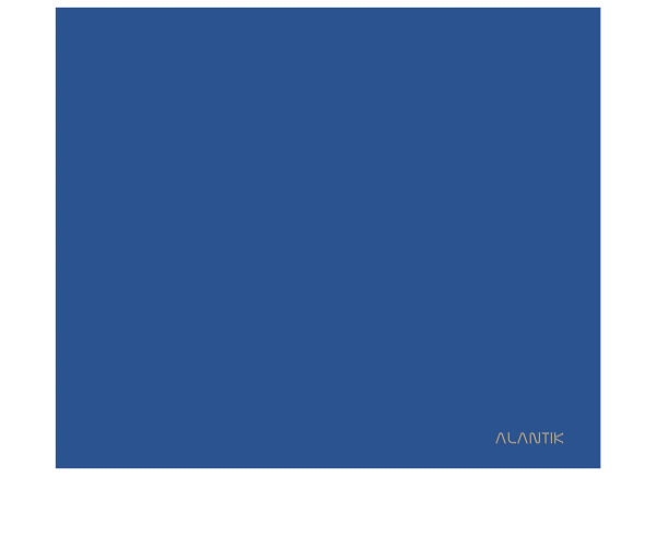 TAPPETINO MOUSEPAD 26X22CM ALANTIK MP26BL BLU