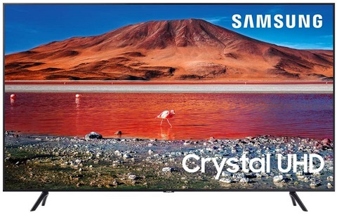 TV LED 75" SAMSUNG 4K UE75TU7170 SMART TV ITALIA BLACK