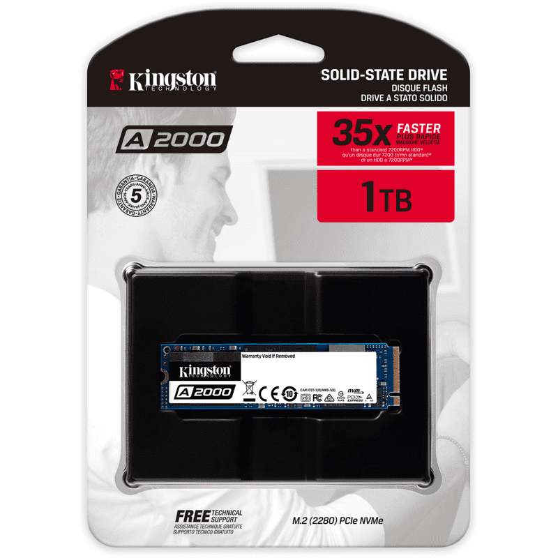 HARD DISK M.2 SSD 1TB KINGSTON SOLID STATE SA2000M8/1000G