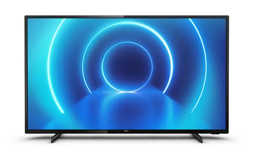 Tv Led 43" Philips 4k 43pus7505/12 Europa Black