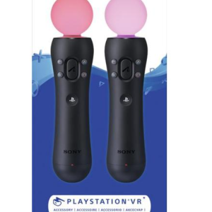 CONTROLLER PS4 SONY WIRELESS MOVE TWIN PACK BLACK