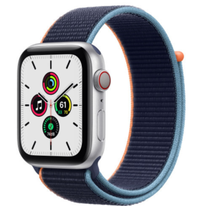 SMARTWATCH APPLE WATCH SE 40MM GPS+4G ALLUMINIO CON CINTURINO SPORT DEEP NAVY LOOP MYEG2TY/A