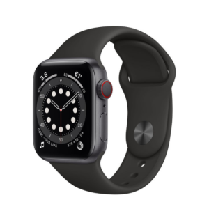 SMARTWATCH APPLE WATCH SE 40MM GPS+4G ALLUMINIO GRIGIO SIDERALE CON CINTURINO SPORT NERO MYEK2TY/A