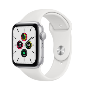 SMARTWATCH APPLE WATCH SE 44MM GPS+4G ALLUMINIO ARGENTO CON CINTURINO SPORT BIANCO MYEV2TY/A