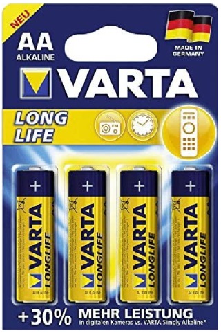 BATTERIA STILO AA ALCALINA 4PZ VARTA ENERGY 4106