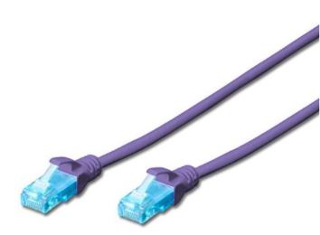 CAVO RETE UTP CAT 5E 0.25MT EWENT EW-5U-002P VIOLA