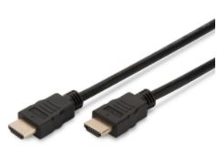CAVO HDMI HIGH SPEED CON ETHERNET A/A M/M 3MT EWENT EW-130114-030-N-P