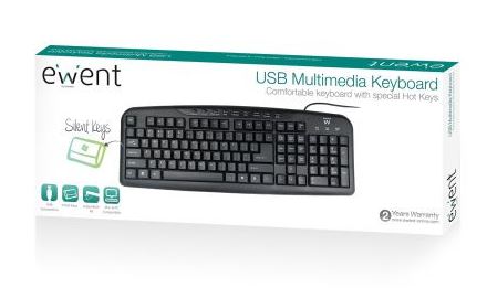 TASTIERA USB EWENT EW3126