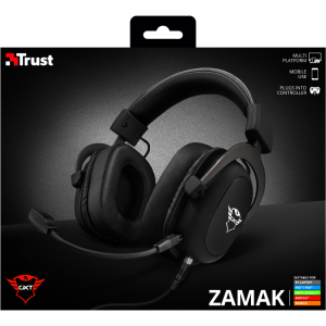 CUFFIE + MICROFONO 3.5MM GAMING TRUST GXT414 ZAMAK PREMIUM 23310