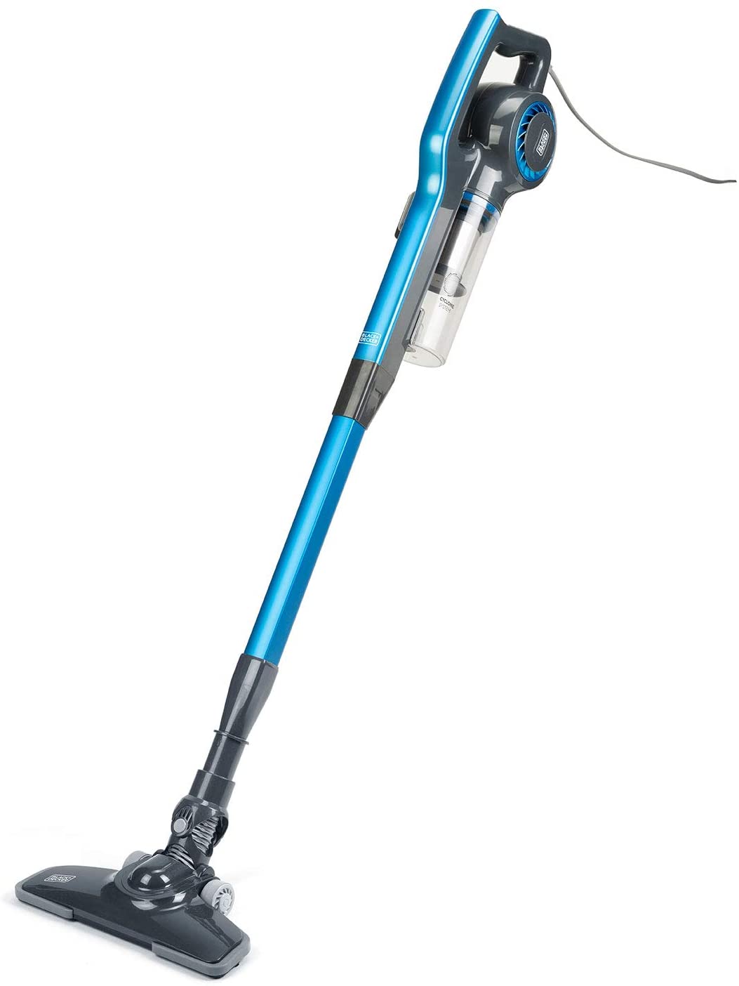 ASPIRAPOLVERE CON FILO SENZA SACCO 600W BLACK&DECKER BXVMS600E NERO/BLU