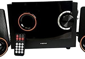 SPEAKER SUBWOOFER 2.1 TECNO ACCESSORI BLUETOOTH CON CANALI AMPLIFICATI E TELECOMANDO TC-3629BT