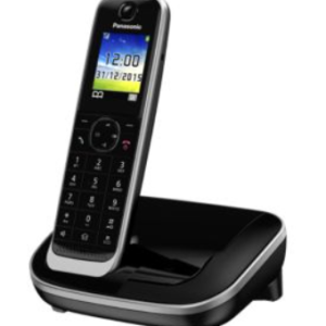 Cordless Con Rilevatore Di Oggetti Panasonic Kx-Tg6881jtb Black