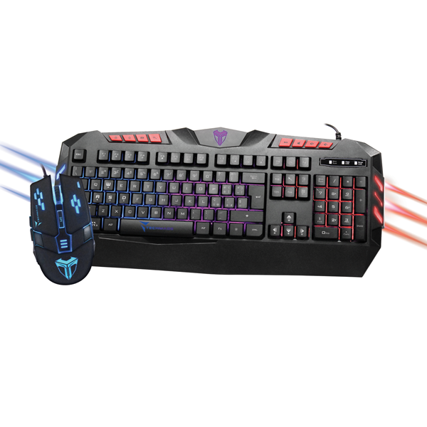 Tastiera + Mouse Usb Gaming Techmade Pkl937-Pg20