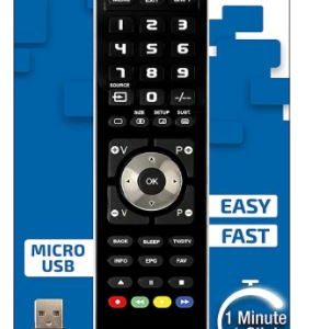 Telecomando Universale Per Tv Superior Freedom Usb 2in1 Black Suptub002