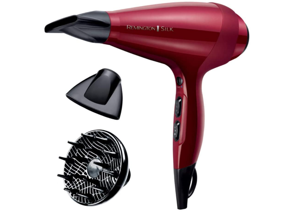 ASCIUGACAPELLI PROFESSIONALE NEDIS CON DIFFUSORE E IONIZZATORE 2000W PCHD120RD ROSSO