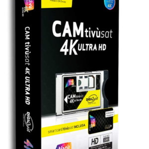 MODULO FASTCAM 4K UHD TIVUSAT + SMARTCARD TIV??SAT NERA DIGIQUEST BUNDLETVSAT4K