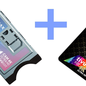 MODULO FASTCAM 4K UHD TIVUSAT + SMARTCARD TIV?SAT NERA HUMAX HUCA4KTS