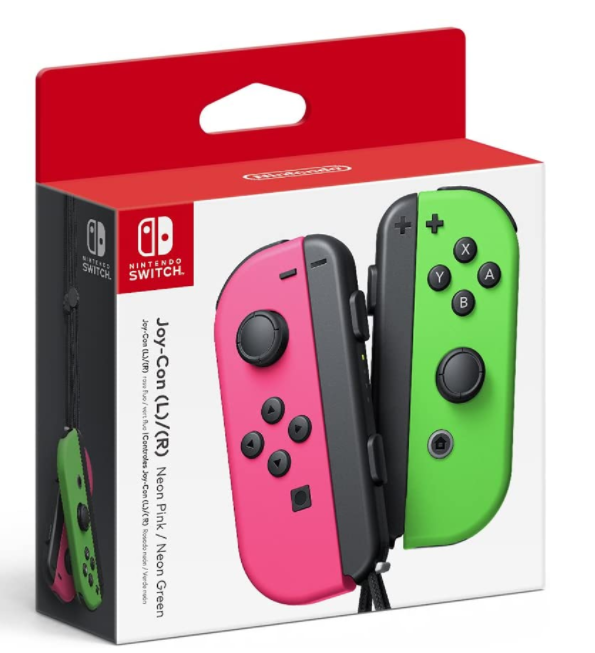 GAMEPAD NINTENDO SWITCH NINTENDO WIRELESS JOY-CON (L/R) PINK/GREEN NEON