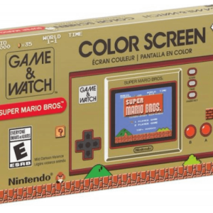CONSOLE NINTENDO GAME & WATCH SUPER MARIO BROS LIMITED EDITION BEIGE/ROSSO