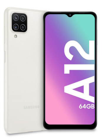 CELLULARE SAMSUNG A125 GALAXY A12 64GB DUOS WHITE ITALIA