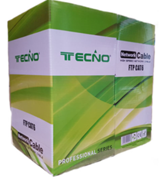 CAVO RETE MATASSA BOBINA ETHERNET CAT. 6 FTP24 100MT TECNO ACCESSORI 24.108