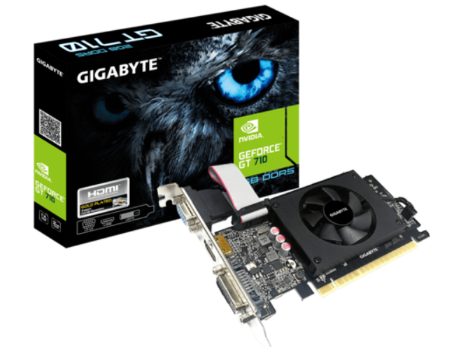 VGA PCI-E 2048MB GIGABYTE GT710 2GB PASSIV LP GV-N710D5-2GIL