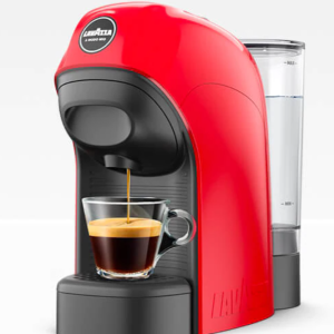Macchina Da Caffe' A Modo Mio Lavazza Tiny Lm800 Rosso