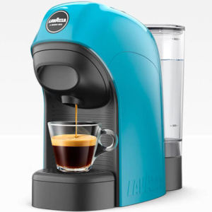 Macchina Da Caffe' A Modo Mio Lavazza Tiny Lm800 Ciano