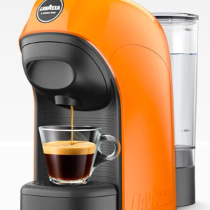 Macchina Da Caffe' A Modo Mio Lavazza Tiny Lm800 Arancio